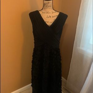 Black evening gown